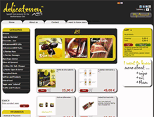 Tablet Screenshot of delicatessenmed.com